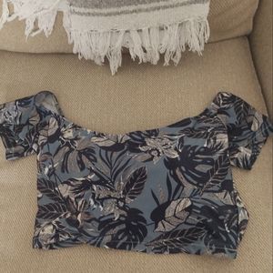 Sam Edelman Crop Bathing Suit Top